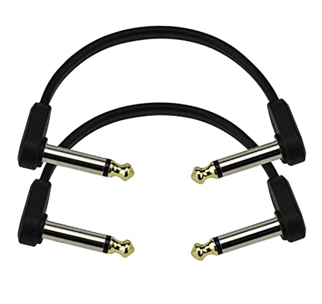 PW-FPRR-204 Custom Series Flat Инструментальный патч-кабель, 2шт, 10см, Planet Waves
