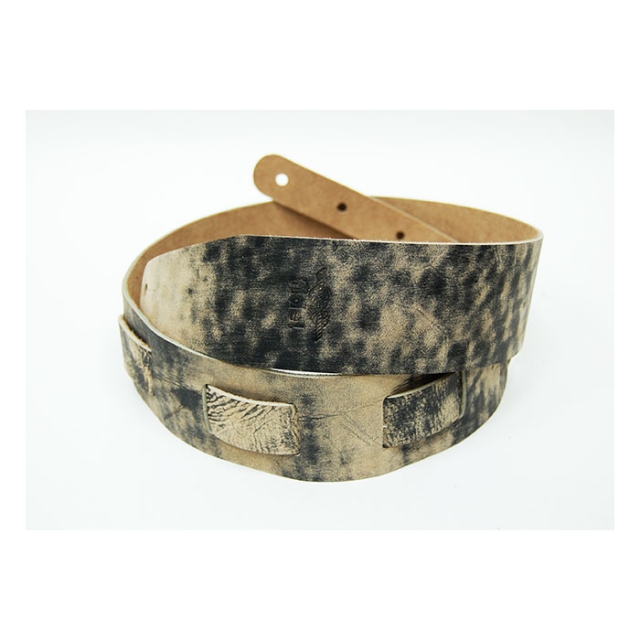 FL50022L Leather Ремень для гитары, кожаный, цвет ирбис, Fidel