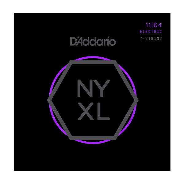 D'ADDARIO NYXL1164 - струны для 7-стр.электрогитары,11-64