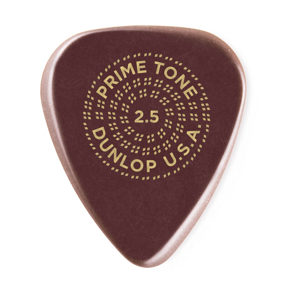 511P2.5 Primetone Медиаторы, 3шт, толщина 2,5мм, гладкие, стандартные, Dunlop
