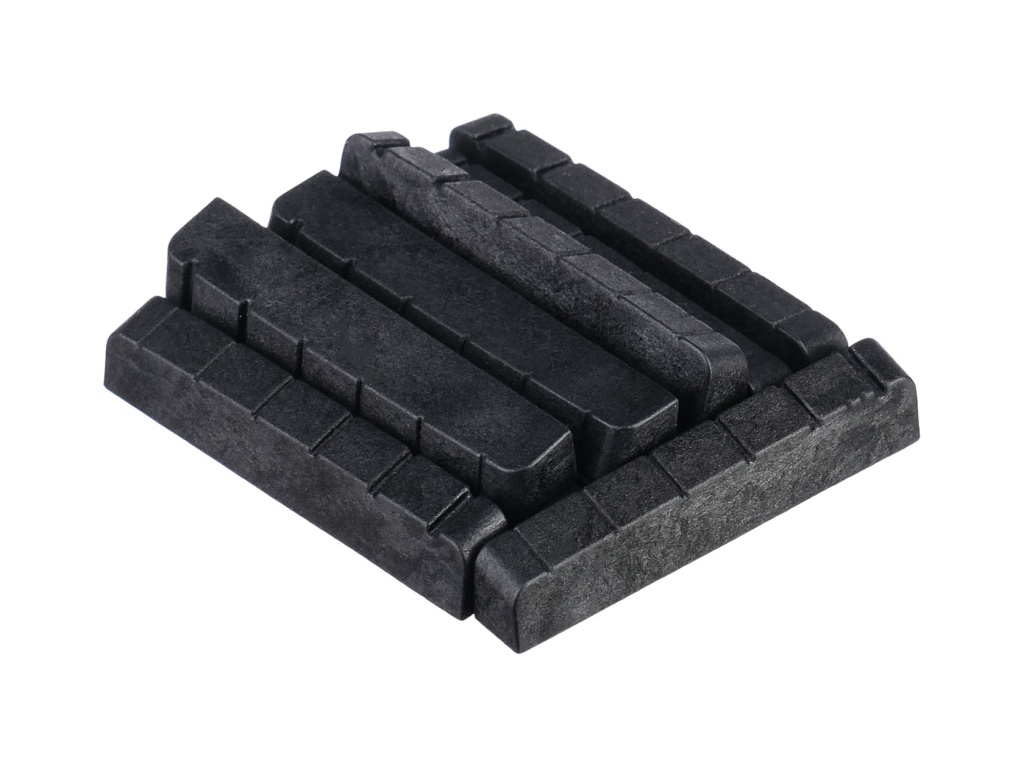 NT-041-BK Верхний порожек для гитары, черный, 10 шт, Paxphil