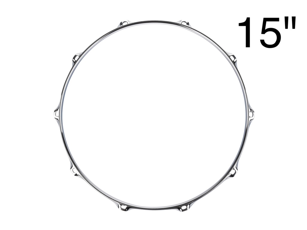 HA01-231510CR Обод малого и том барабана 15", верхний, сталь 2.3мм, LDrums