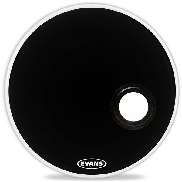 EVANS BD24REMAD - 24' EMAD Resonant Black пластик для бас-барабана