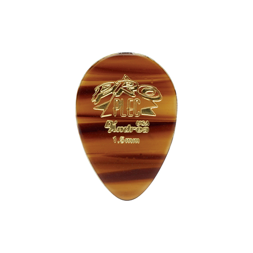 PRO-6310 Pro Plec Медиаторы, 6шт, 1.5мм, термопласт, большая капля, D'Andrea