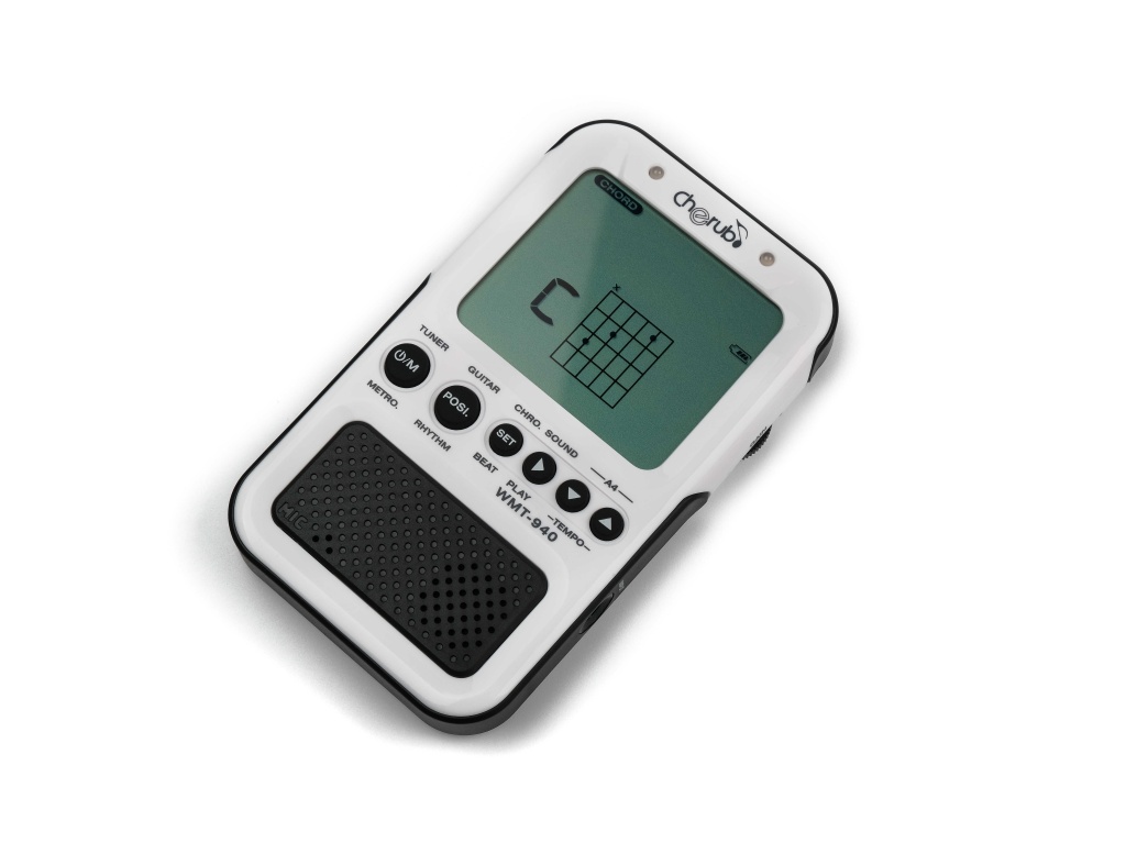 WMT-940 Метротюнер и справочник гитарных аккордов, Cherub