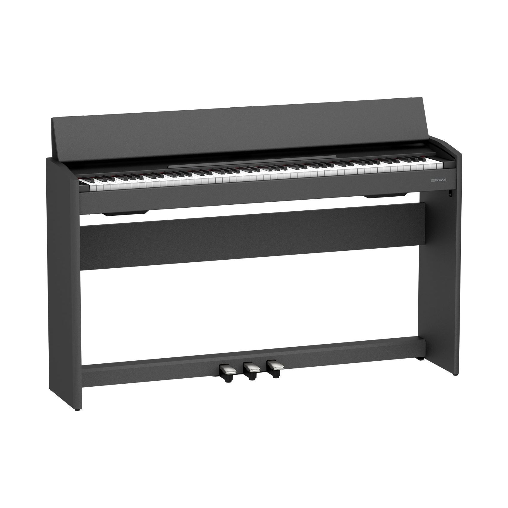 ROLAND F107 BKX - цифровое фортепиано, 88 кл. PHA-4 Standard, 256 полифония, цвет черный