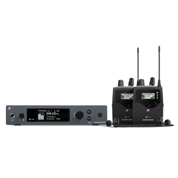 509615 507838 EW IEM G4-TWIN-G Беспроводная система мониторинга, 2 приемн., 566-608 Мгц, Sennheiser