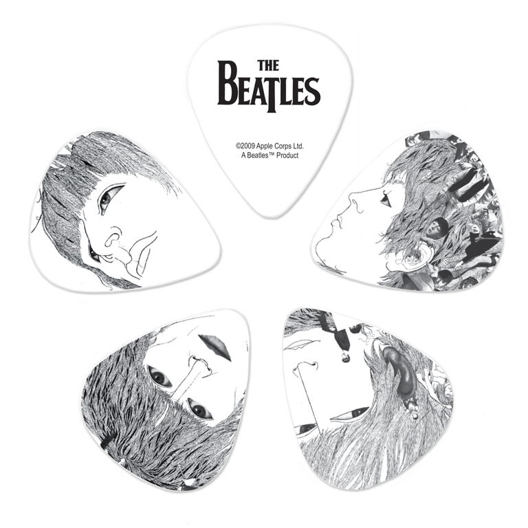 1CWH6-10B1 Beatles Revolver Медиаторы, 10шт, толстые, Planet Waves