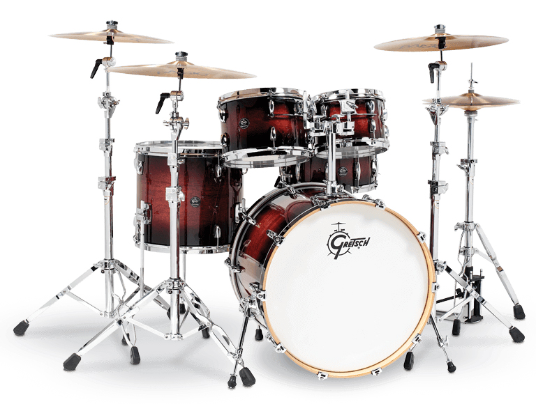 RN2-E825-CB Renown Барабанная установка, красная (3 коробки), Gretsch