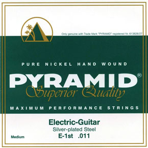 D506 Maximum Performance Комплект струн для электрогитары, никель, 11-50, Pyramid