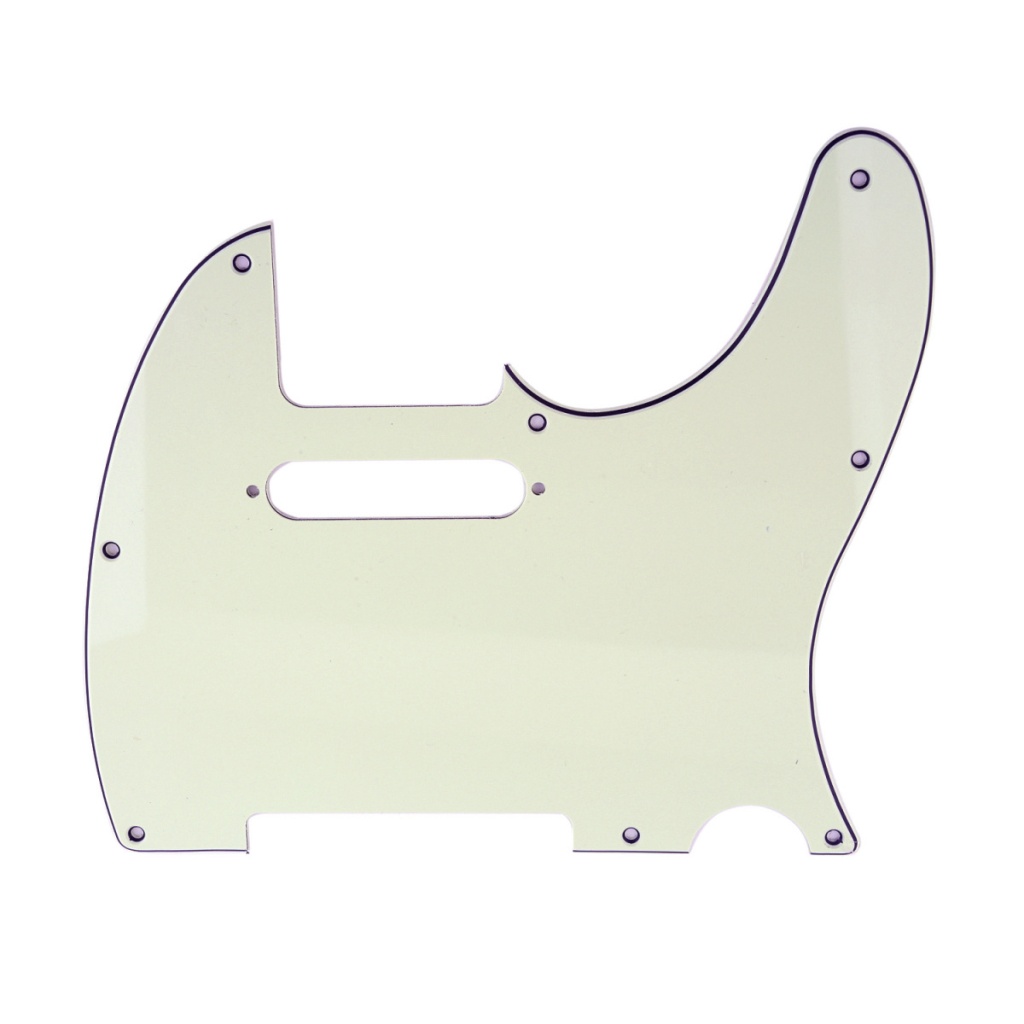 MX1150IV Пикгард для гитары Fender Telecaster SS, 3 слоя, слоновая кость, Musiclily