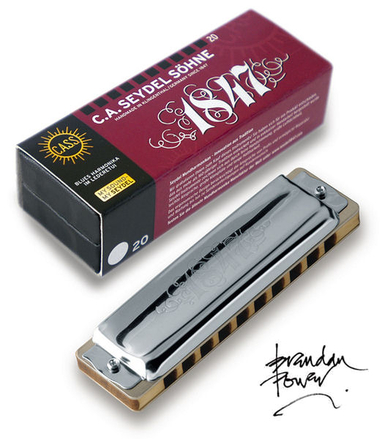 16201PDG 1847 Classic PowerDraw G Губная гармошка, Seydel Sohne