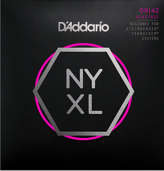 NYXLS0942 NYXL Комплект струн для электрогитары, шарики на концах, Super Light, 09-42, D'Addario