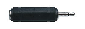 AC-005 Переходник (разъем переходной), 3,5мм, стерео, штекер- 6,35мм, гнездо, стерео, Лютнер