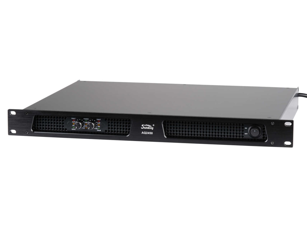 AQ2450 Усилитель мощности цифровой, 2 х 450Вт, Soundking