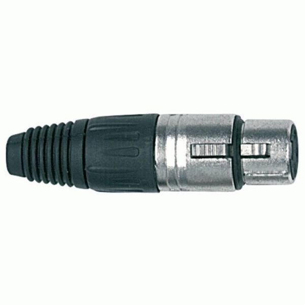 PROEL XLR3FV - разъем XLR 3Р, мама, кабельный, корпус металл / пластик