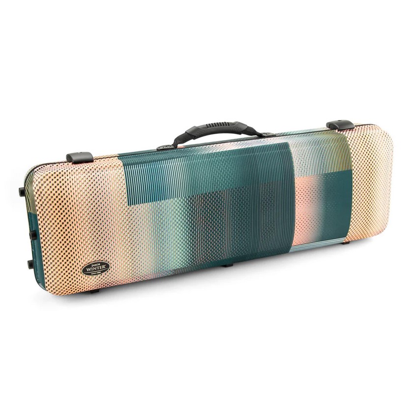 JW-51025-POP Greenline Футляр для скрипки размером 4/4, прямоугольный, Jakob Winter