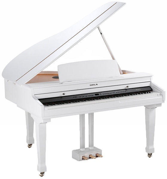 438PIA0614 Grand 310 White Цифровой рояль, белый. Orla