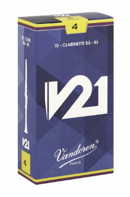 CR804 V21 Трости для кларнета Bb, №4.0, 10шт, Vandoren
