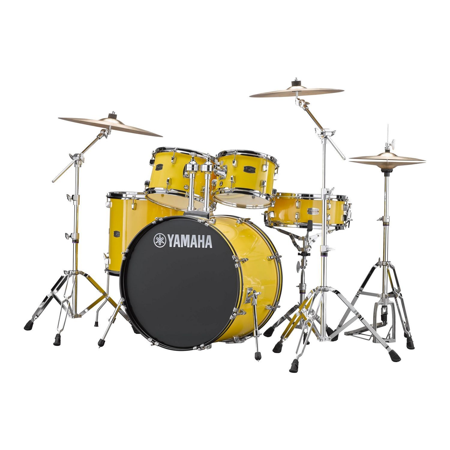 YAMAHA RDP0F5 Mellow Yellow - ударная установка: бочка 20', томы 10', 12', 16', мал.14'х5,5', жёлтый