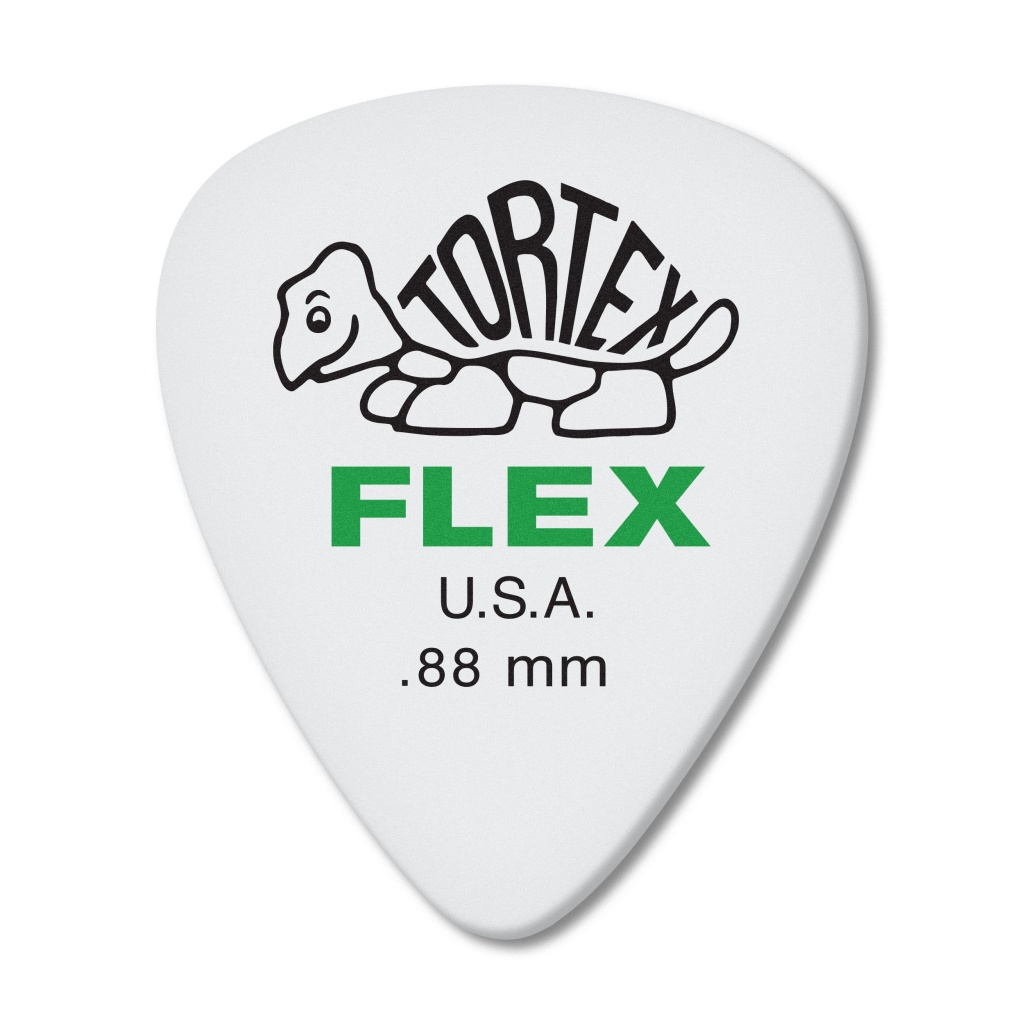 428R.88 Tortex Flex Медиаторы, 72шт, толщина 0,88мм, Dunlop