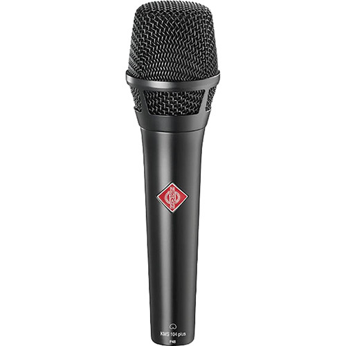 008625 Neumann KMS 104 plus bk Микрофон конденсаторный, черный, Sennheiser