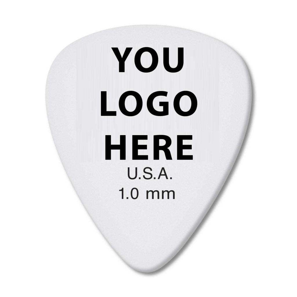 424C1.00-LOGO Медиатор под нанесение логотипа, толщина 1мм. Dunlop