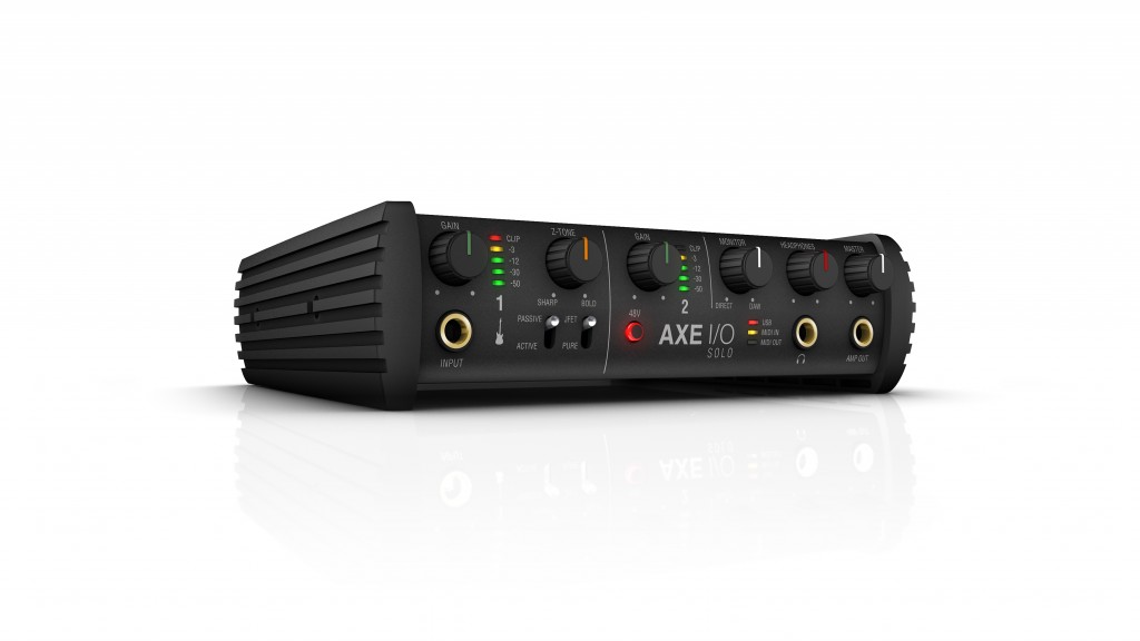 AXE-I/O-Solo-AT5 Звуковая карта AXE I/O Solo USB + AmpliTube 5, 24 бит/192 кГц, IK Multimedia