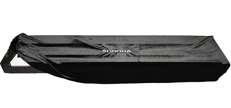 AU-NDP88-BK Aurora-88 Накидка для цифровых фортепиано Yamaha, Casio, Roland, бархат, черная, Aurora