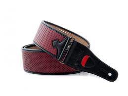 8419612000186 Talisman Monte-Carlo Red Ремень для гитары, RightOn Straps