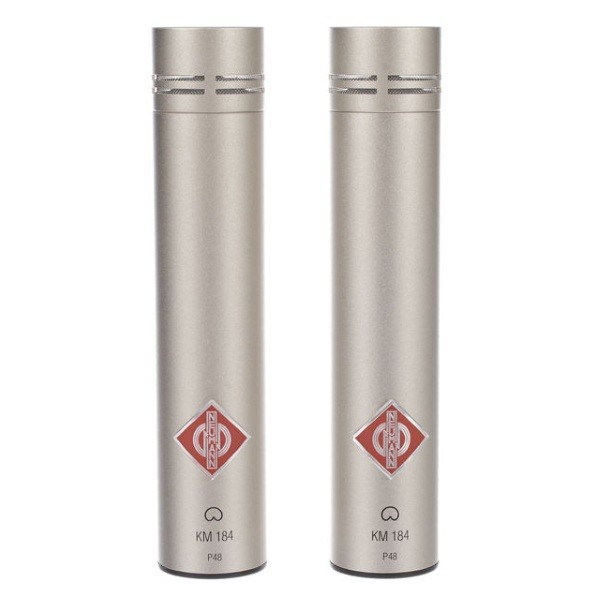 008524 Neumann KM 184 stereo set Микрофон конденсаторный, стереопара, никель, Sennheiser