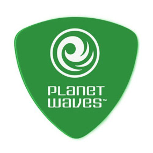 PLANET WAVES 2DGN4-10 - медиатор (10шт), зелёный, 0,85мм