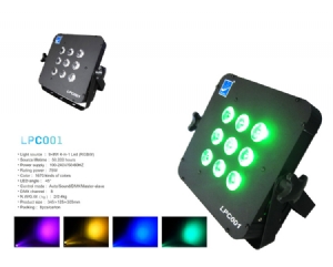 LPC001 Светодиодный прожектор заливающего света RGBW 9x8 Вт, Big Dipper
