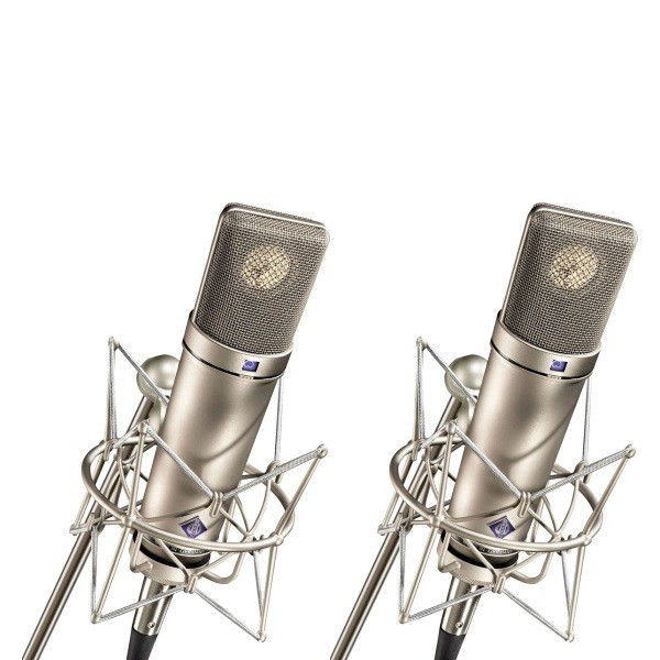 008505 Neumann U 87 AI-stereo Микрофон конденсаторный студийный, стереопара, никель, Sennheiser