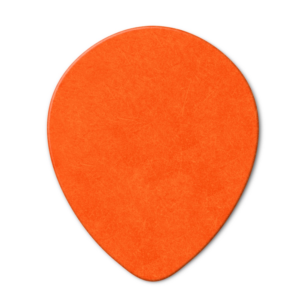 413R.60 Tortex Teardrop Медиаторы 72шт, капля, толщина 0,60мм, Dunlop