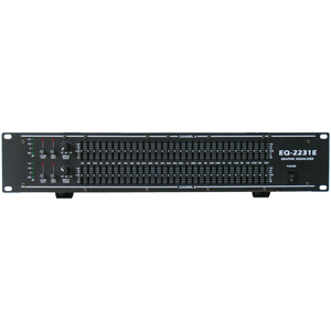 EQ-2231E Эквалайзер 31х2 канала 2U LEEM