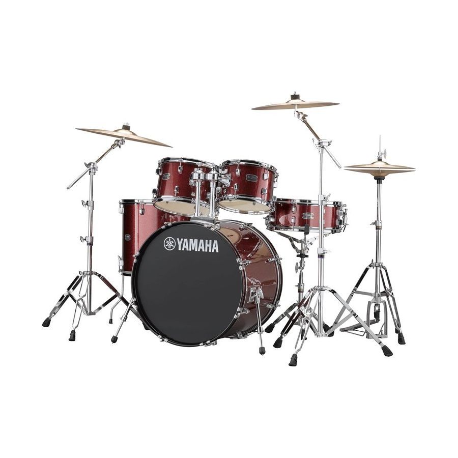 YAMAHA RDP2F5 Burgundy Glitter - ударная установка: бочка 22', томы 10',12',16', мал.14'х5,5', бордо