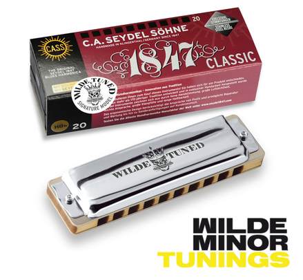 16221E 1847 Classic Wilde Minor Tuning E Губная гармошка, Seydel Sohne