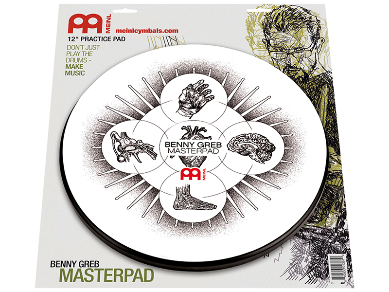 MPP-12-BG Benny Greb Тренировочный пэд 12", Meinl