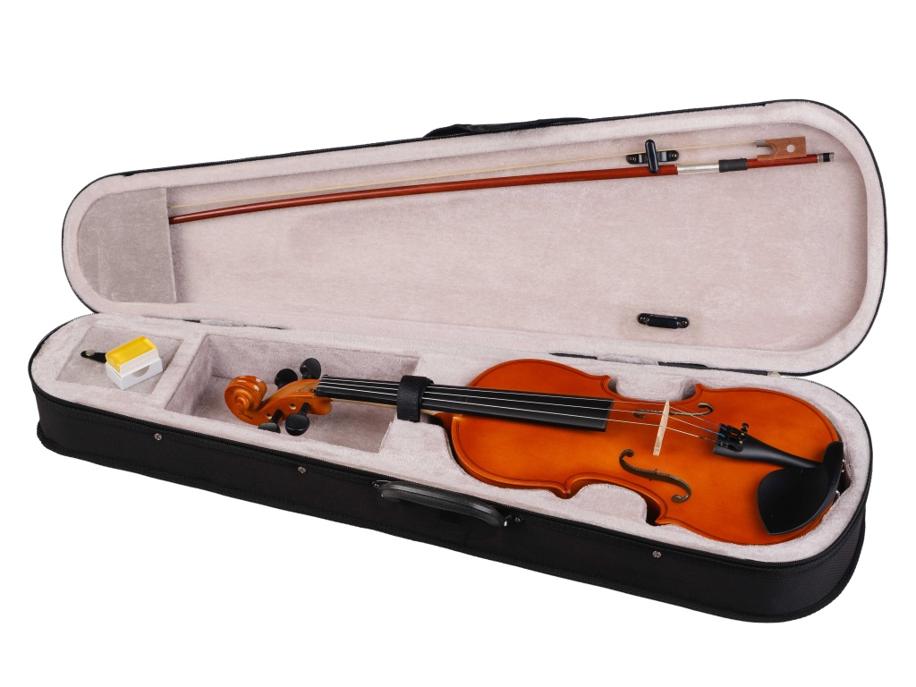 FVP-01A-4/4 Скрипка студенческая 4/4, с футляром и смычком, Foix