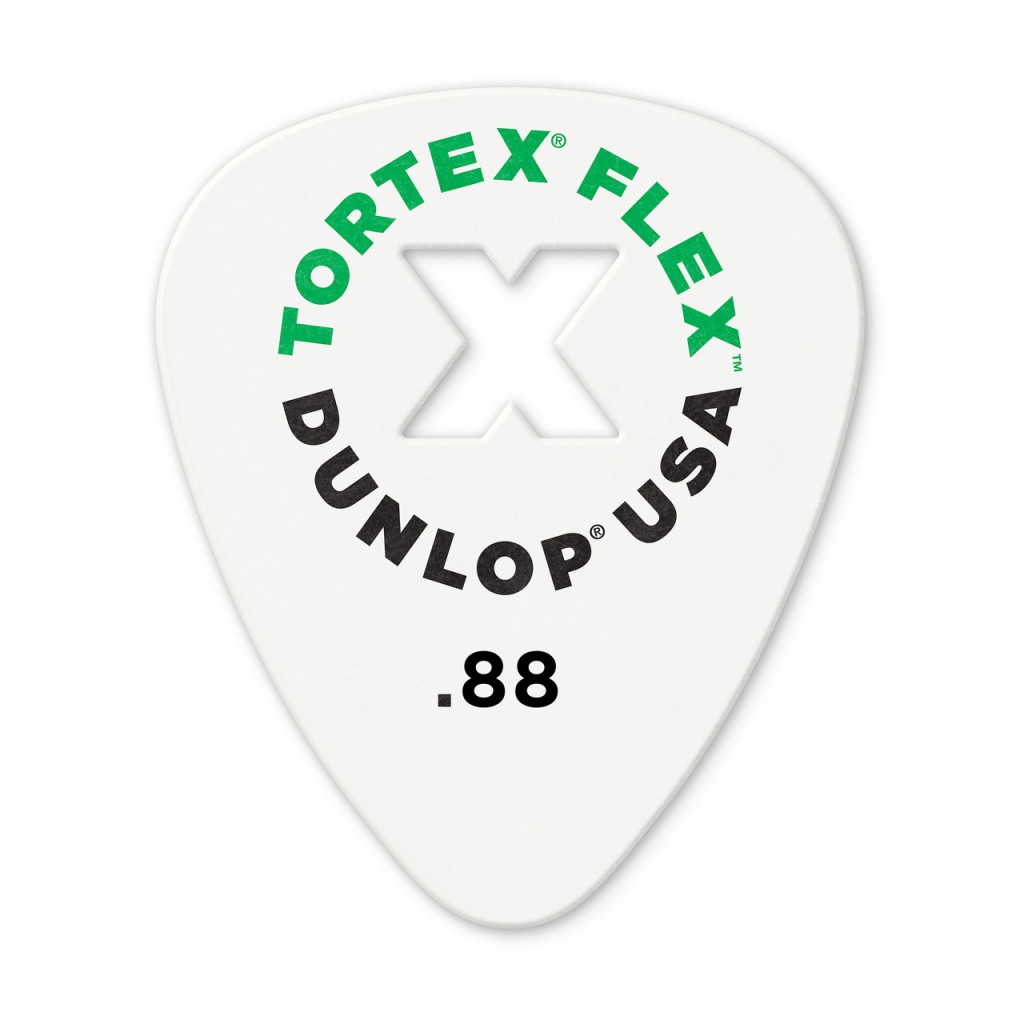 428XR.88 Tortex Flex X Медиаторы, 72шт, толщина 0,88мм, Dunlop