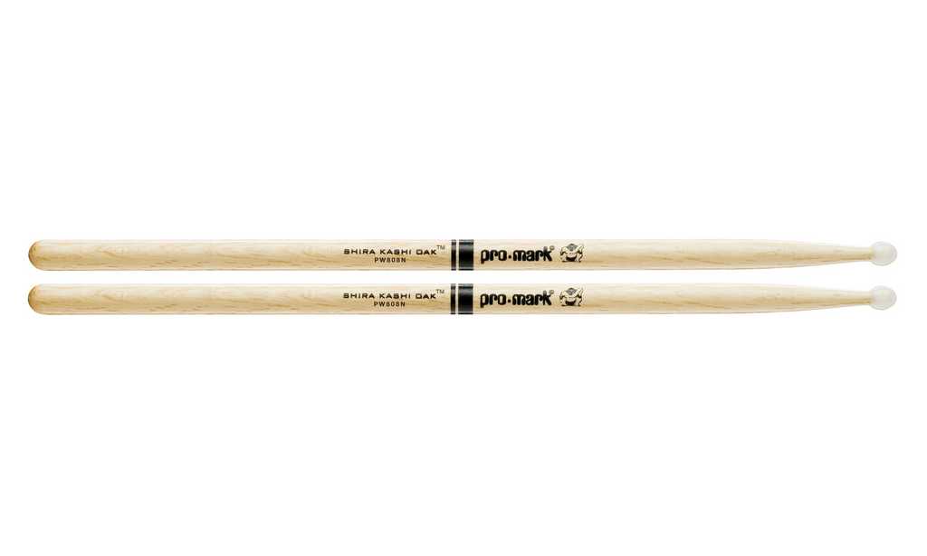 PW808N Shira Kashi 808 Барабанные палочки, дуб, нейлоновый наконечник, ProMark
