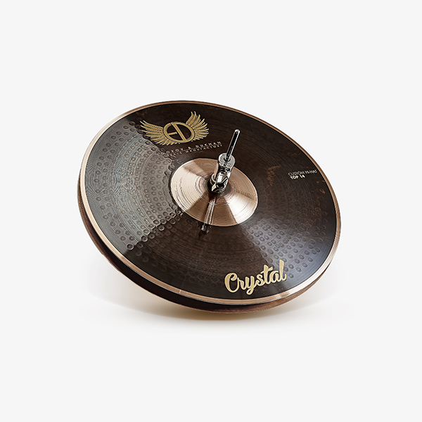 EDCRHH14 Crystal 2017 Hi-Hat Тарелка 14", ED Cymbals