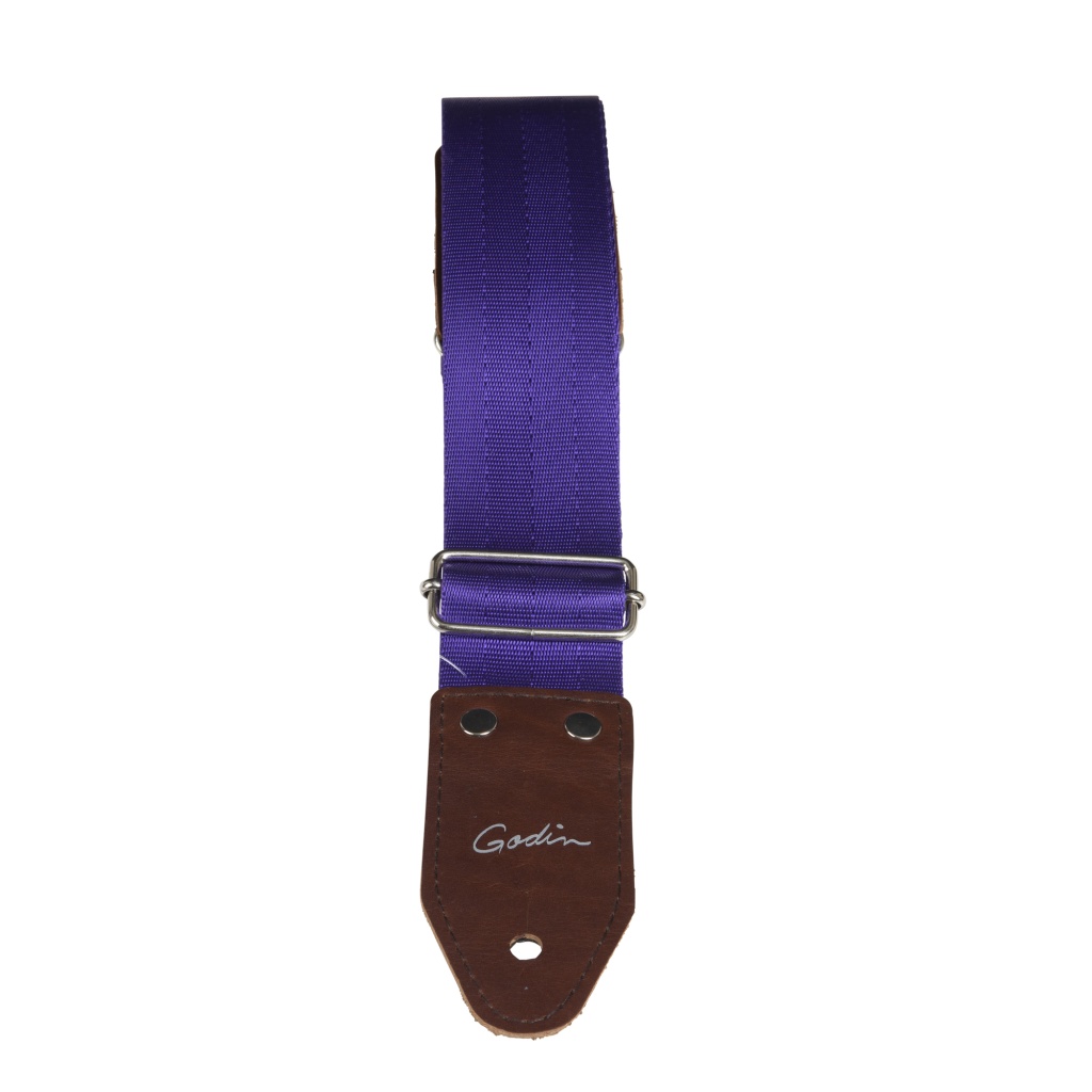 049011 Godin Bronco Purple Ремень для гитары, фиолетовый, Godin