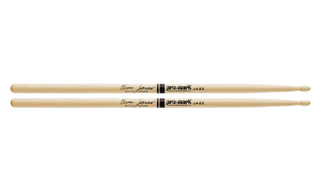 TXJZW JZ "Jazz" Elvin Jones Барабанные палочки, орех гикори, деревянный наконечник, ProMark