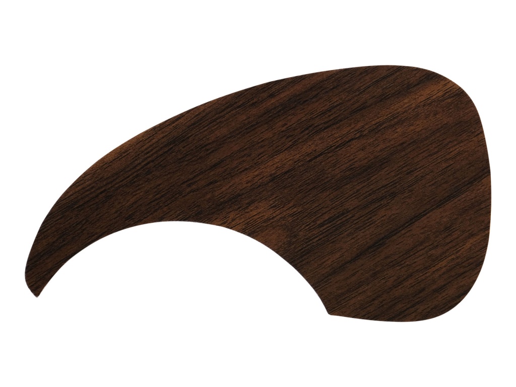 376B-SM-WOOD Защитная накладка для акустической гитары, маленькая, цвет дерева, D'Andrea