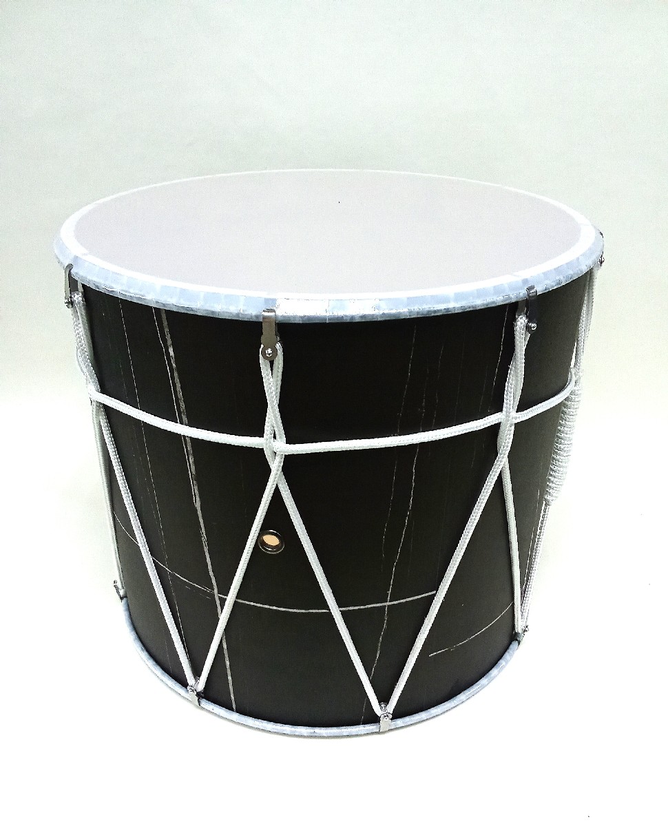 MZ-B13,5mbk Барабан кавказский 13.5", цвет черный мрамор, с чехлом, MEZZO