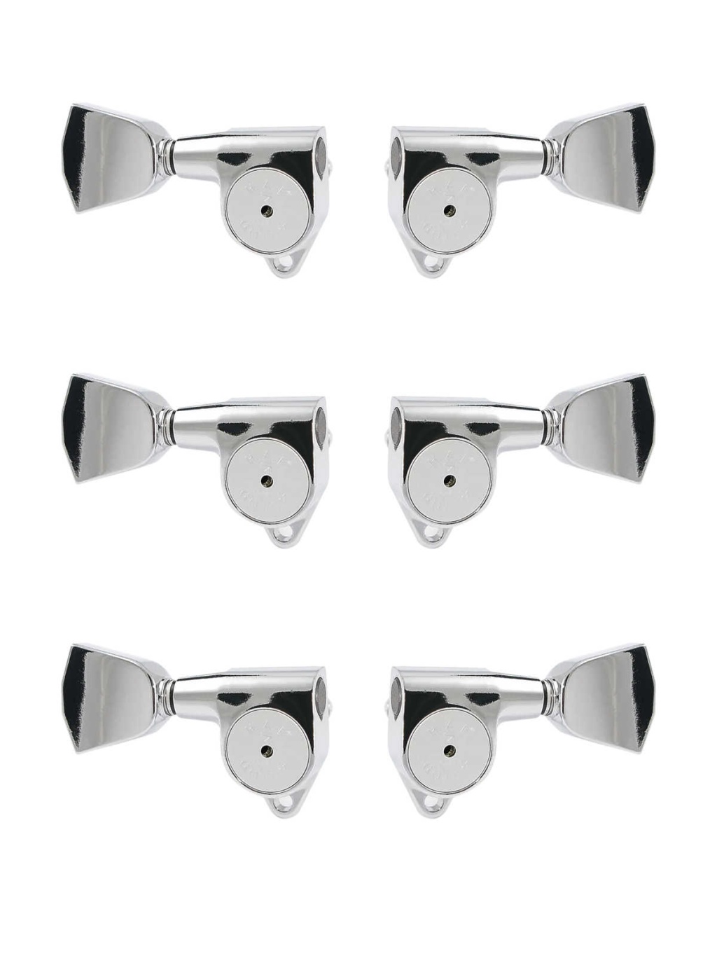 SG301-HAPM-04-C-L3+R3 Колки для гитары 3+3, локовые, хром, Gotoh