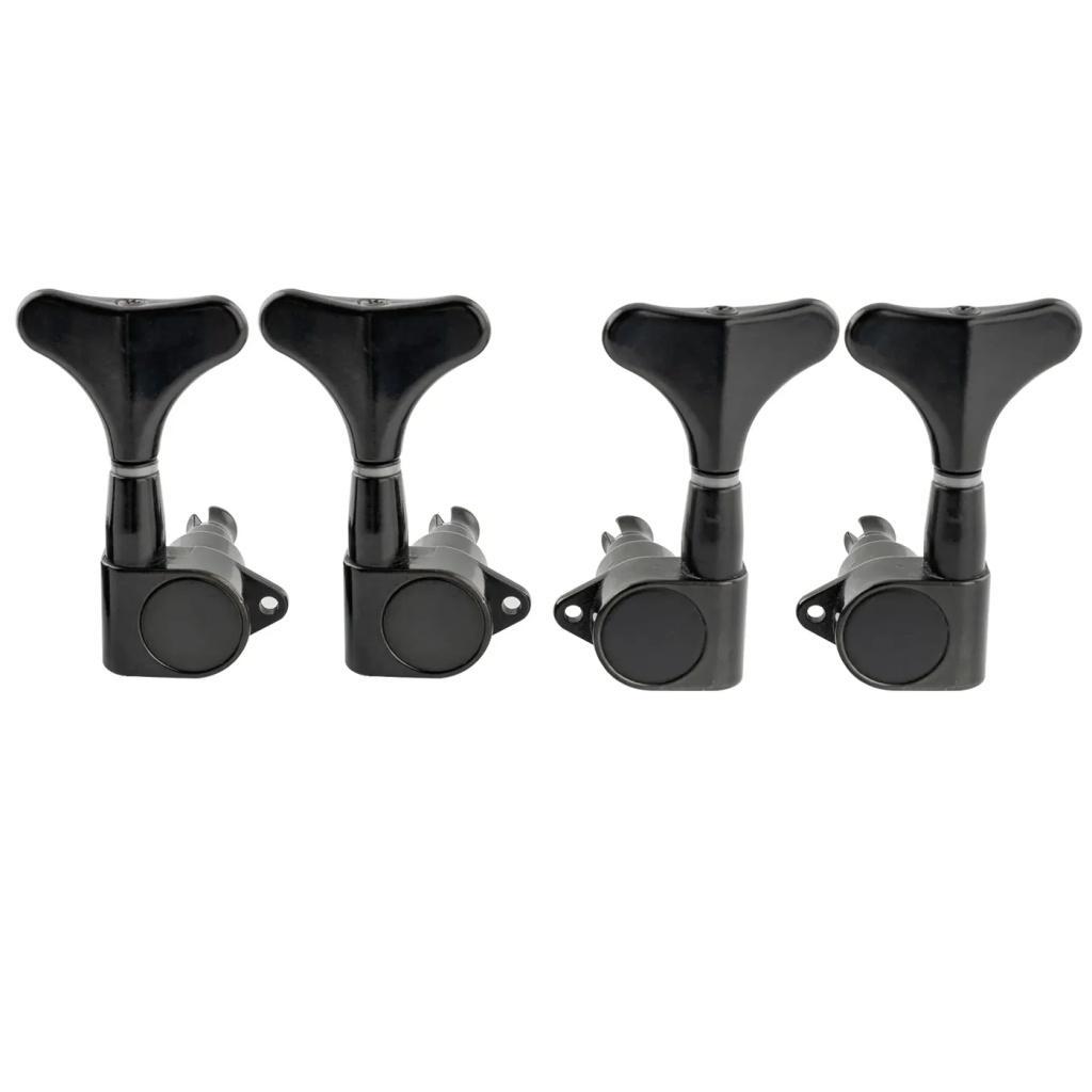 MX1357BK-2MX1358BK-2 Колки для бас-гитары 2+2, черные, Musiclily