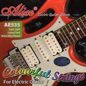 AE535C Комплект струн для электрогитары, никель, 9-42 Alice